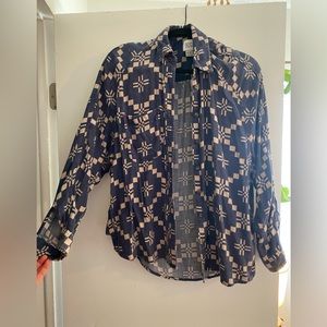 BDG Keanu Flannel Button Down